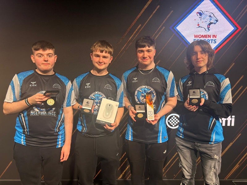The 2024 Newcastle Vikings Esports Team Won the Rocket League National Final