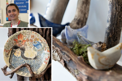 Refugee Week At The Baltic ESOL Student Filiz's Work On Display