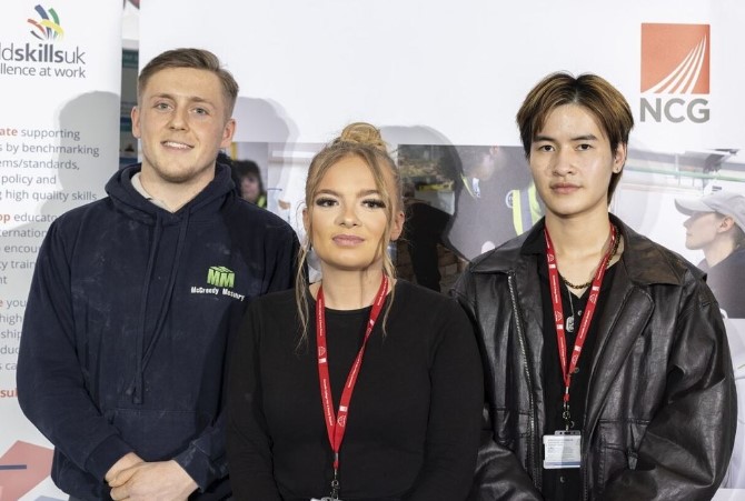 NCG Skills Newcastle College Winners