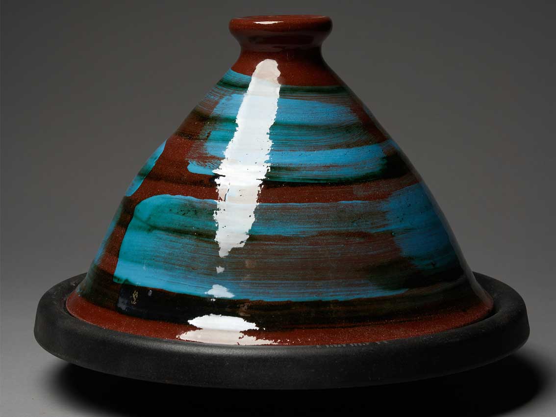 Level 2 Ceramics Student Work - glazed vase